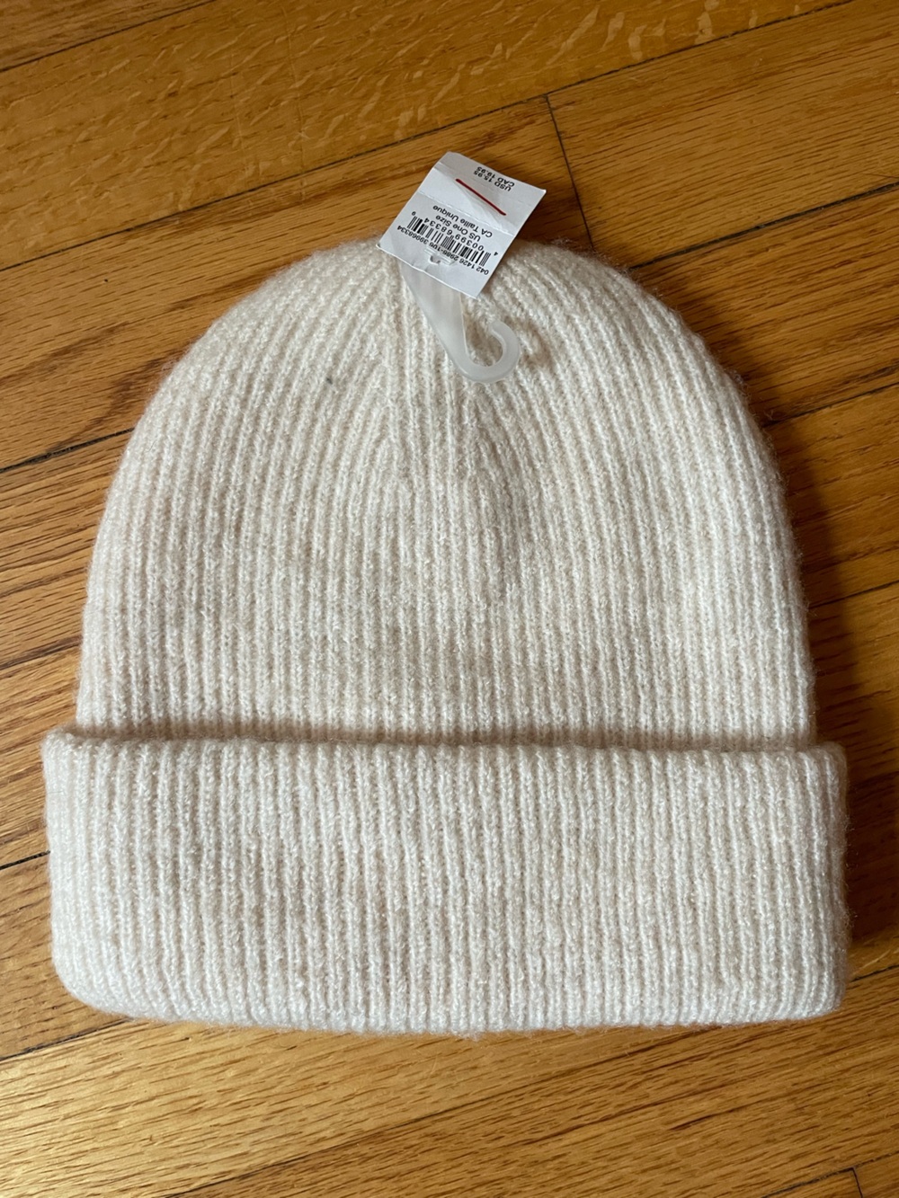 NWT Knit Beige Beanie